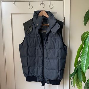 NWT Nobis Ricky Bobby Crosshatch Balsam Vest